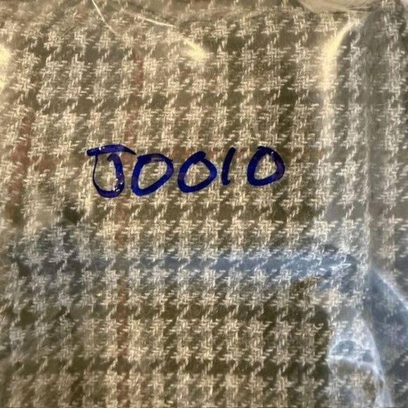 NWT ZARA Houndstooth Mini Skirt Side Zip Black Gray Red Size Small - Picture 13 of 13